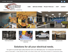 Tablet Screenshot of pro-techelectric.com
